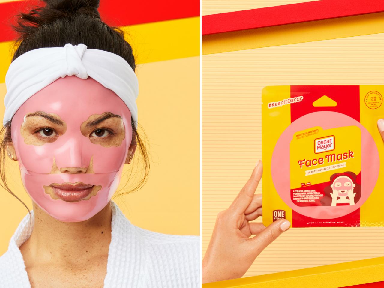 Where to Buy Oscar Mayer Bologna Sheet Face Mask FN Dish Behindthe
